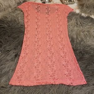 Vanity Tops - 💮Vanity Pink Lace T💮 Vanity Tops - 💮Vanity Pink Lace T💮